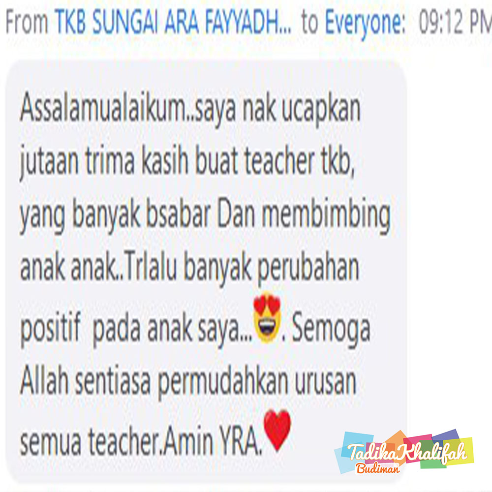 Anak positif - Little Caliphs Program